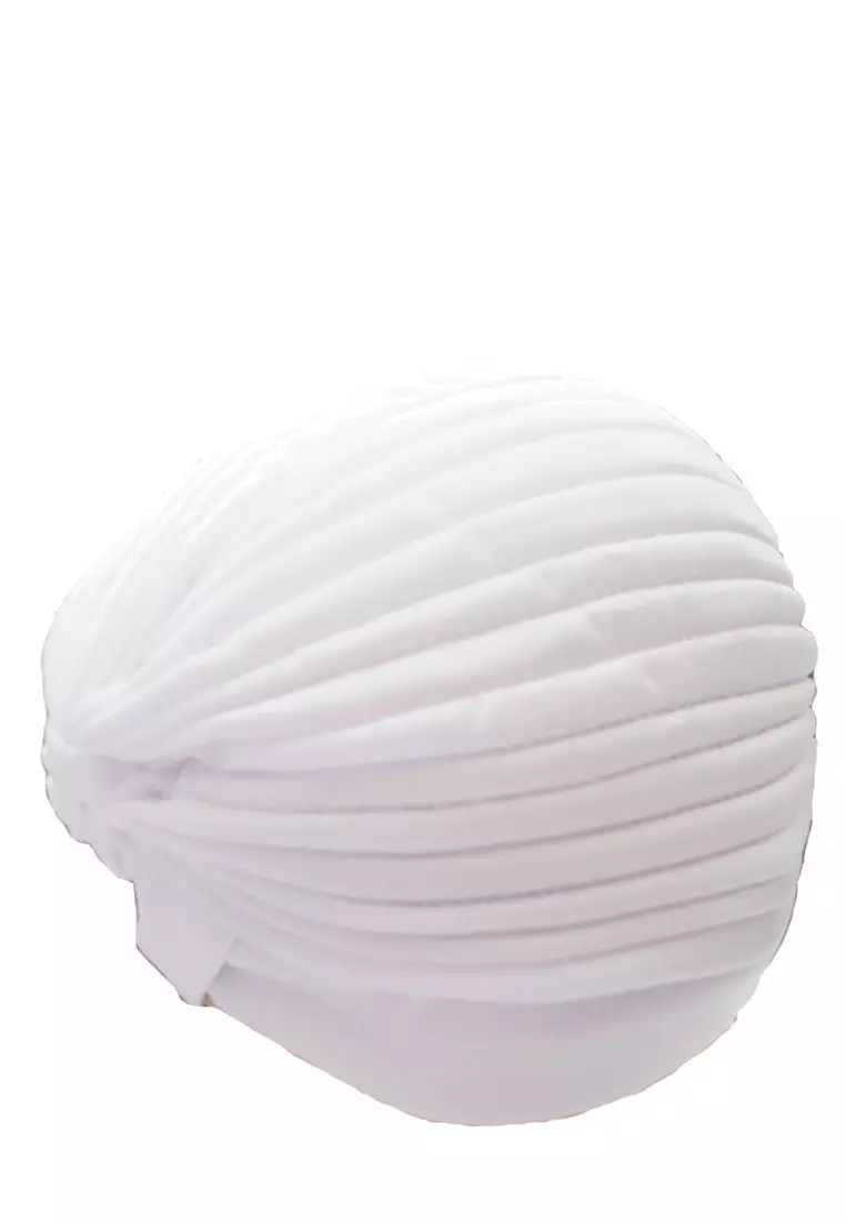 SingleTone Turban Polos White