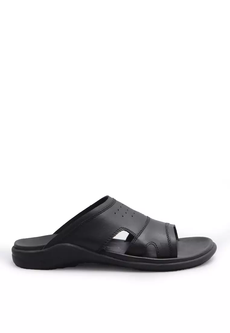 Buccheri Chidi Sandal Pria Black