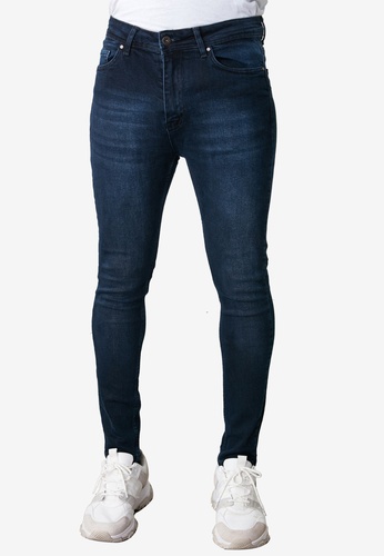 Buy Trendyol Light Washed Tapered Super Skinny Jeans Online Zalora Singapore