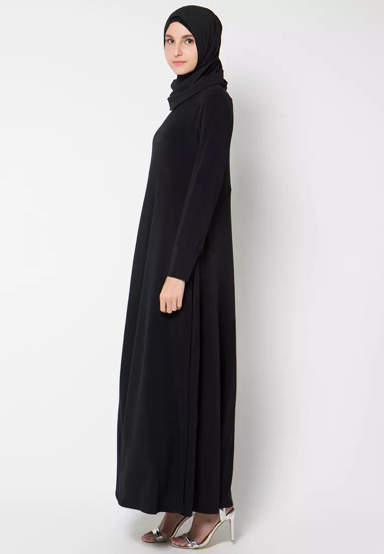JV Hasanah Alia Big Size | Gamis Jersey Adem Wanita Daily