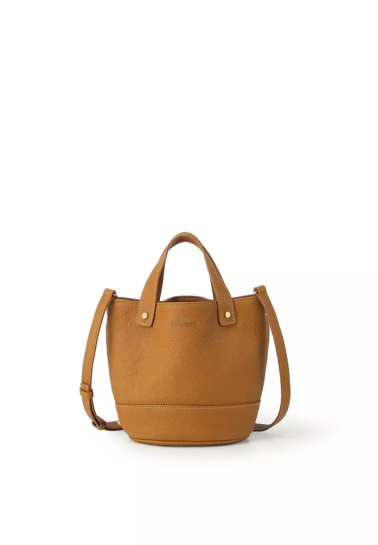 [Online Exclusive] JULIANA Mini Bucket Bag - Camel
