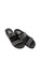 Otto black Double Strap Stitched Sandals 48328SHE18F09BGS_4