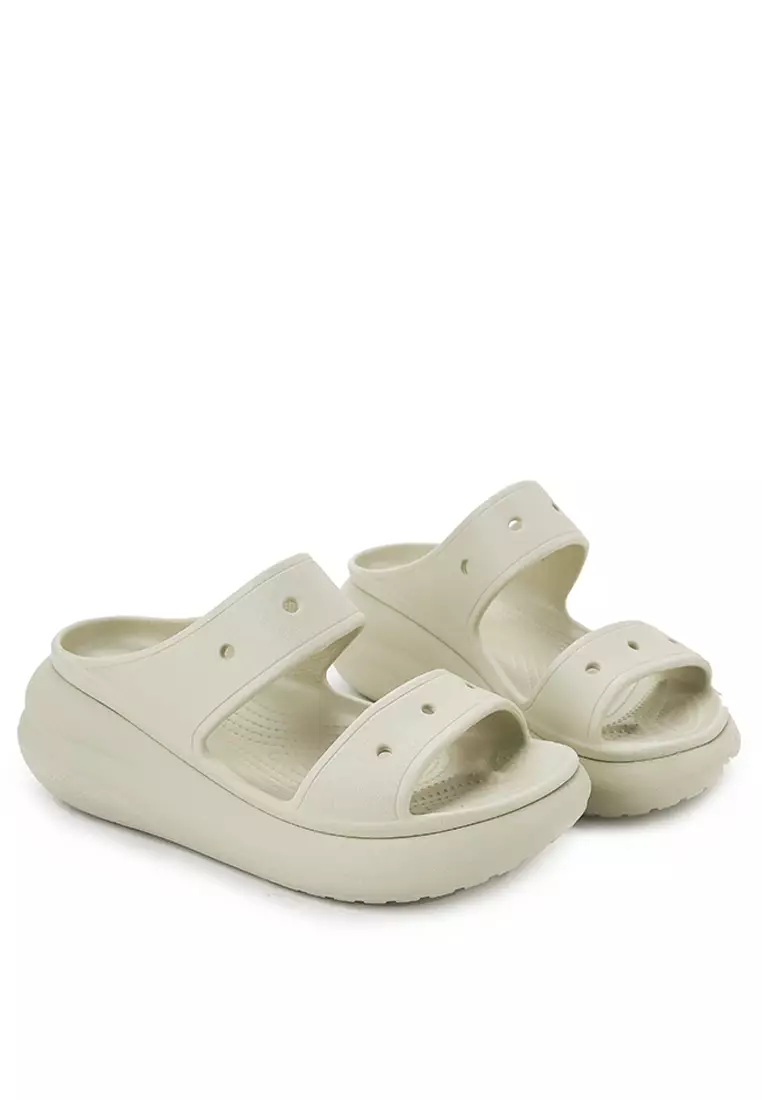 TK crush Buy Crocs Classic Crush Sandal Bone 2026 Online | ZALORA