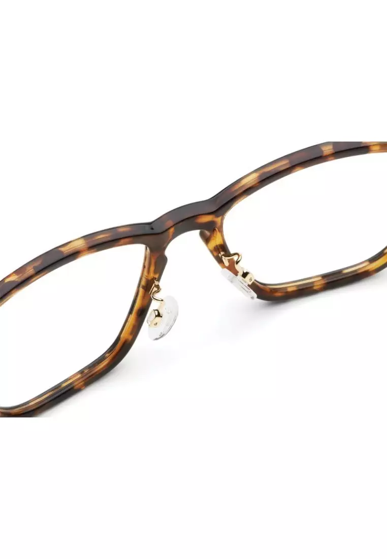 Hardwire Low Bridge Fit Blue Light Glasses - Tort/Clear