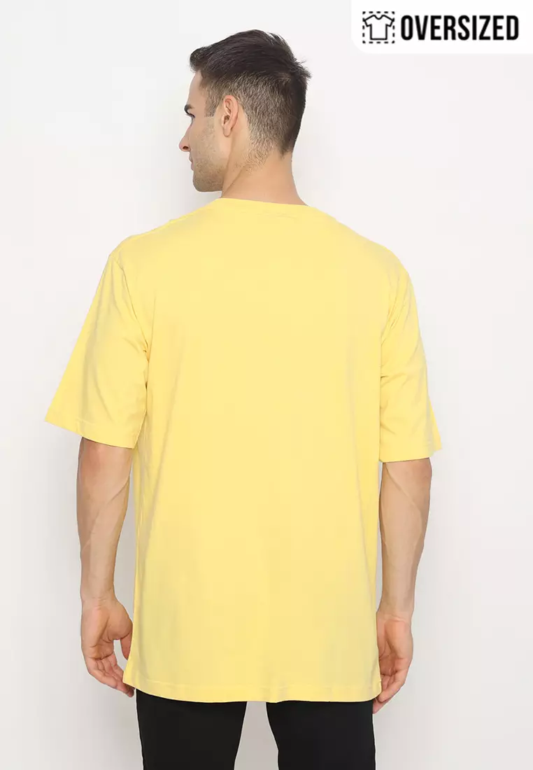 RBJ Unisex T-Shirt Teddy Cotton Combed Oversized Pria 2079350081