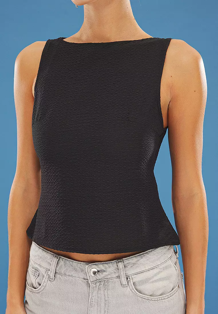 Boat Neck Top