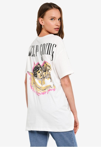 Buy Trendyol Keep Going Boyfriend T Shirt Online Zalora Malaysia