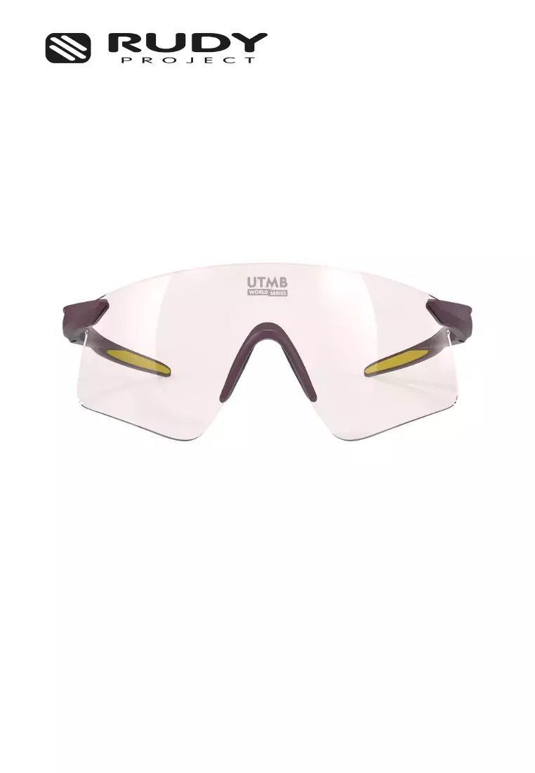 UTMB Astral Sphere Sports Performance Sunglasses – Cabernet Matte PX2 Red