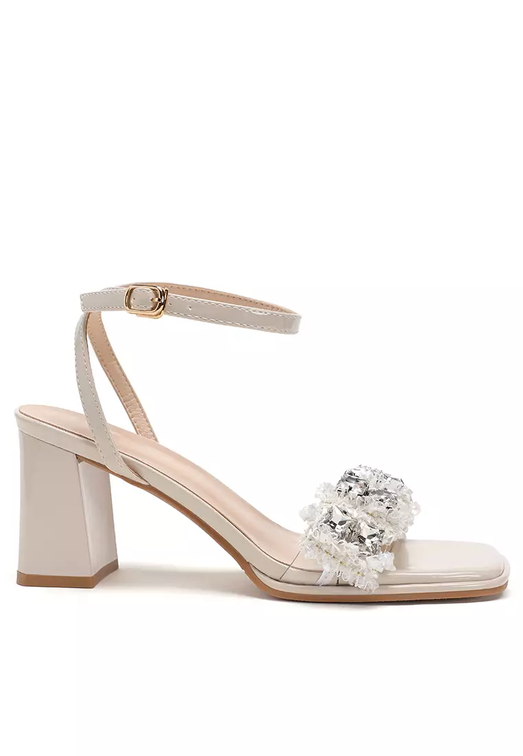 Discount on Twenty Eight Shoes  shoes - SKU: 7CM Rhinestone Strap High Heel Sandals BY1172-10