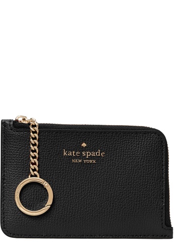 Kate Spade Kate Spade Darcy Medium L-Zip Card Holder in Black wlr00595 2023  | Buy Kate Spade Online | ZALORA Hong Kong