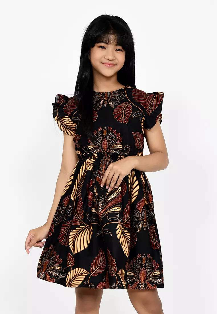 Jual Hadinata Batik Hadinata Batik Dress Anak Freya Fadhil Original 2024