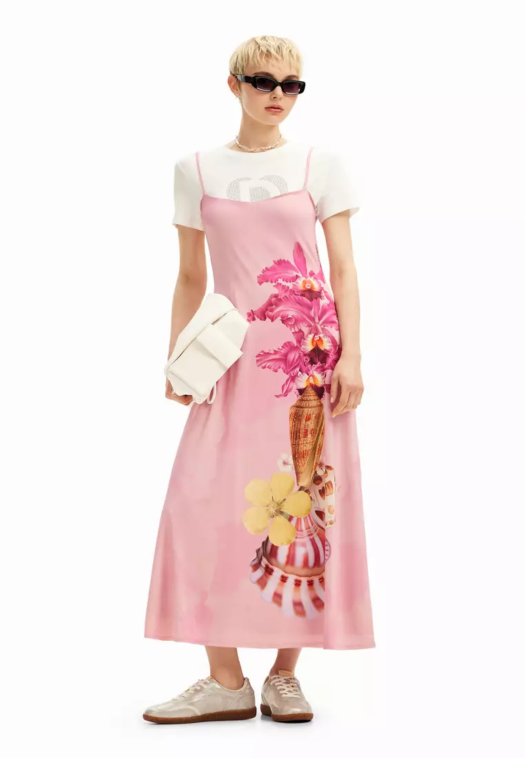 Desiguaal M. Christian Lacroix long shells dress