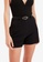 Trendyol black Tailored Belted Shorts AAF0FAA49A3CE9GS_1