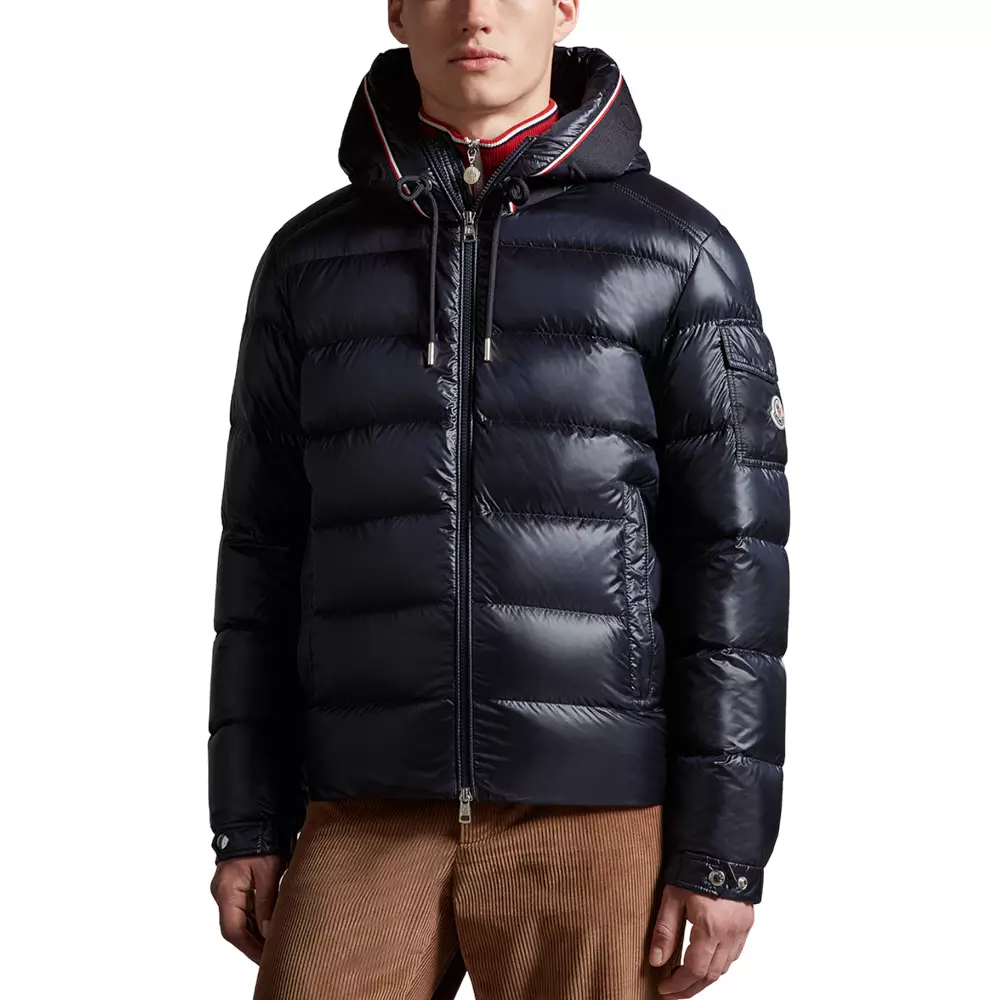 Jual Moncler Moncler Pavin Short Down Jacket Night Blue Original 2023 ...