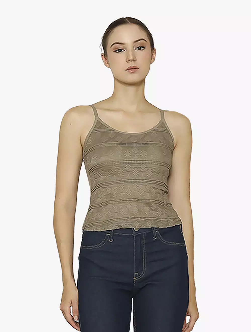 CYNTHIA CHARMY 3 PER 4 CUP CAMISOLE - Brown