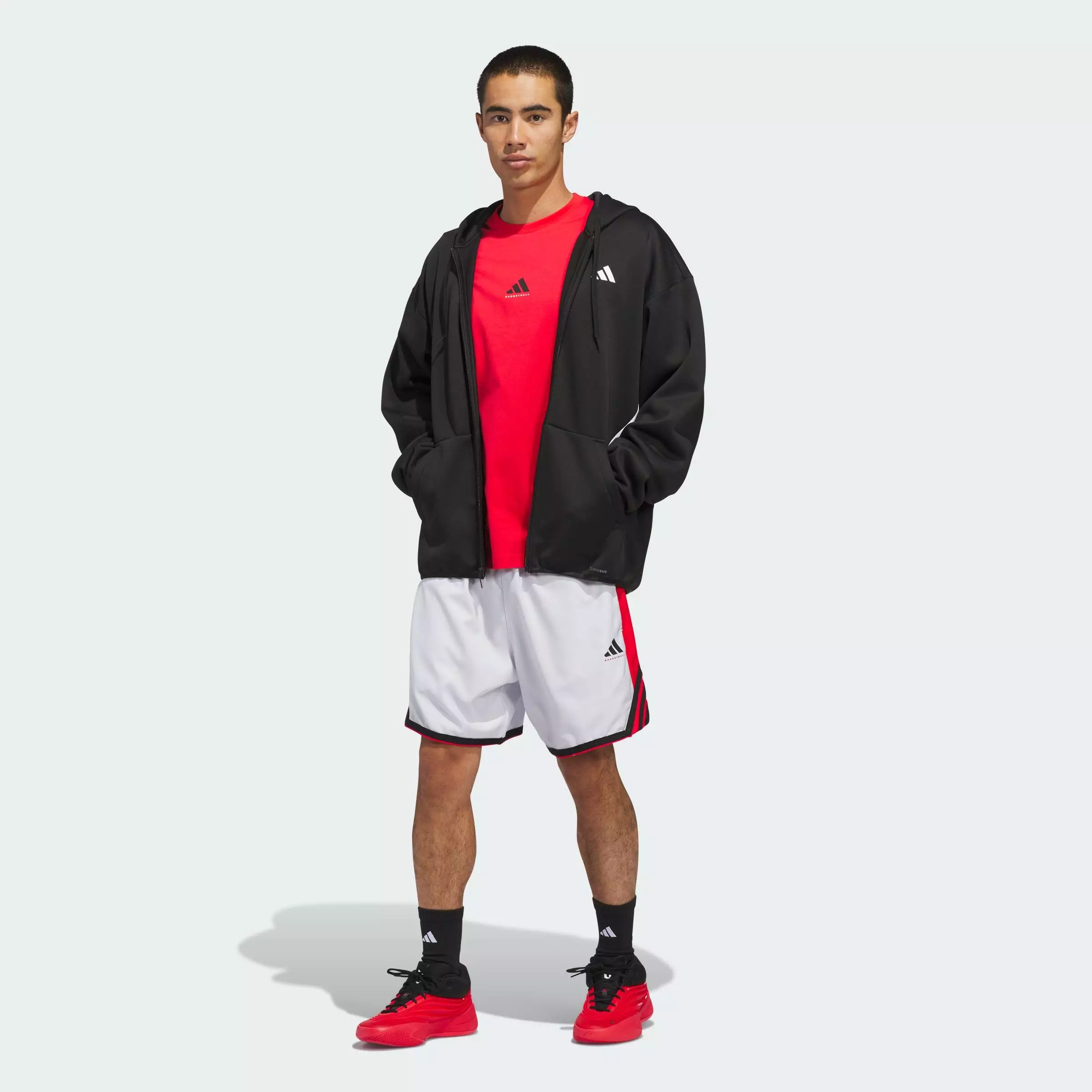 Basketball Crazy Lite Shorts Men Grey KB5410