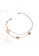Air Jewellery gold Luxurious Circle With Love Bracelet In Rose Gold 700EFAC92A51CFGS_5