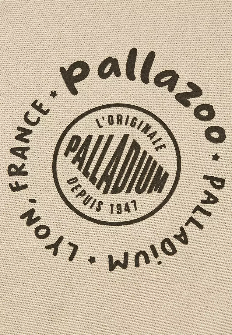 MEN'S PALLADIUM LOGO LOOSE FIT COTTON T-SHIRT