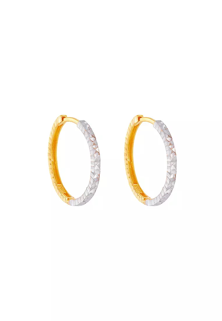 HABIB 916/22K Yellow and White Gold Earring 6GE00011025BI