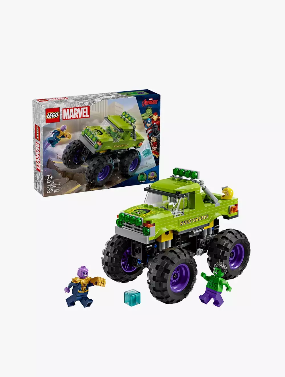 LEGO® Super Heroes Marvel The Hulk Truck vs. Thanos - 76312