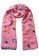 San Marco pink and multi Eyes Poly.-Viscose Scarf Pink DA72FAA72346CEGS_1
