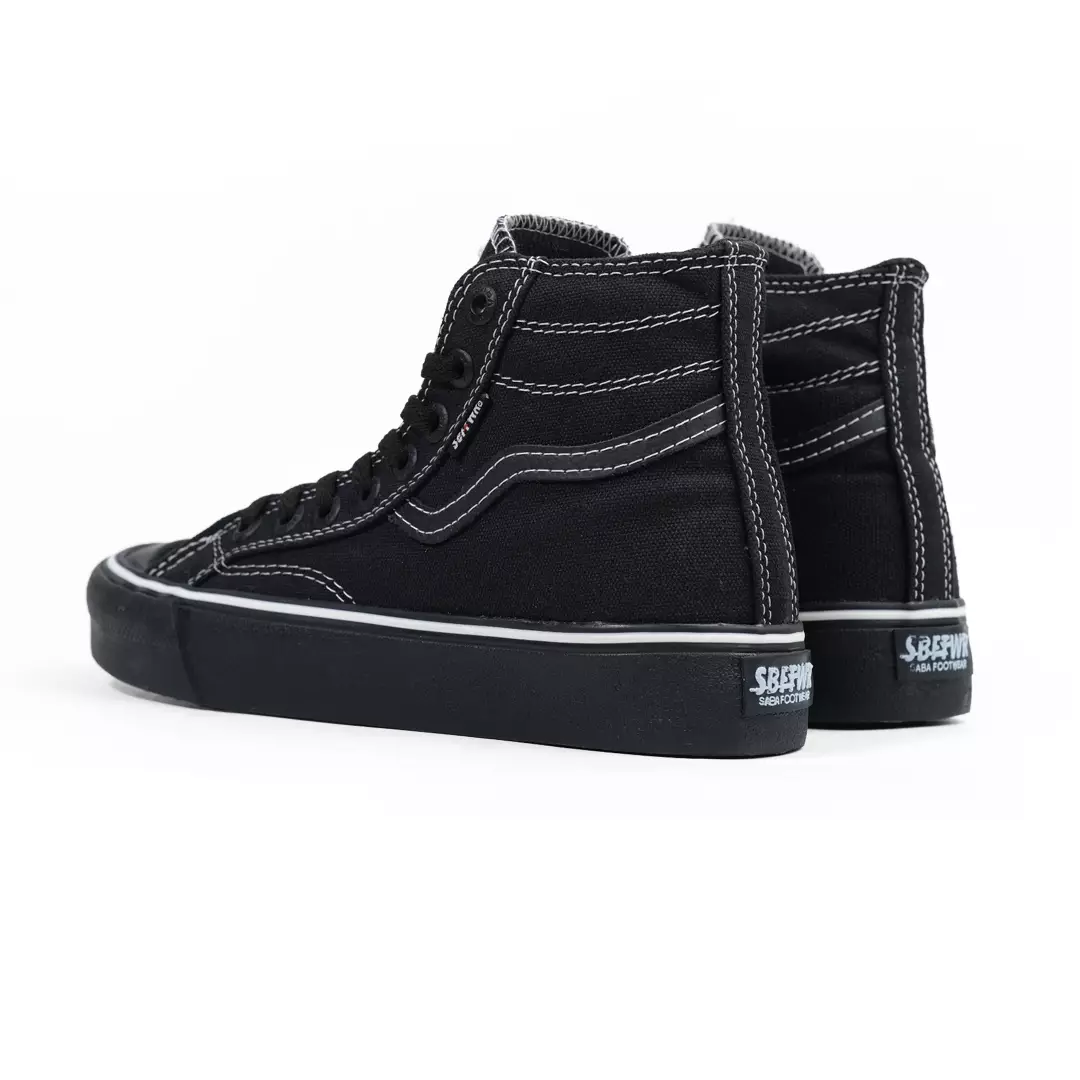 SABA Veloz High Oreo - Sepatu Sneakers Casual Pria Wanita