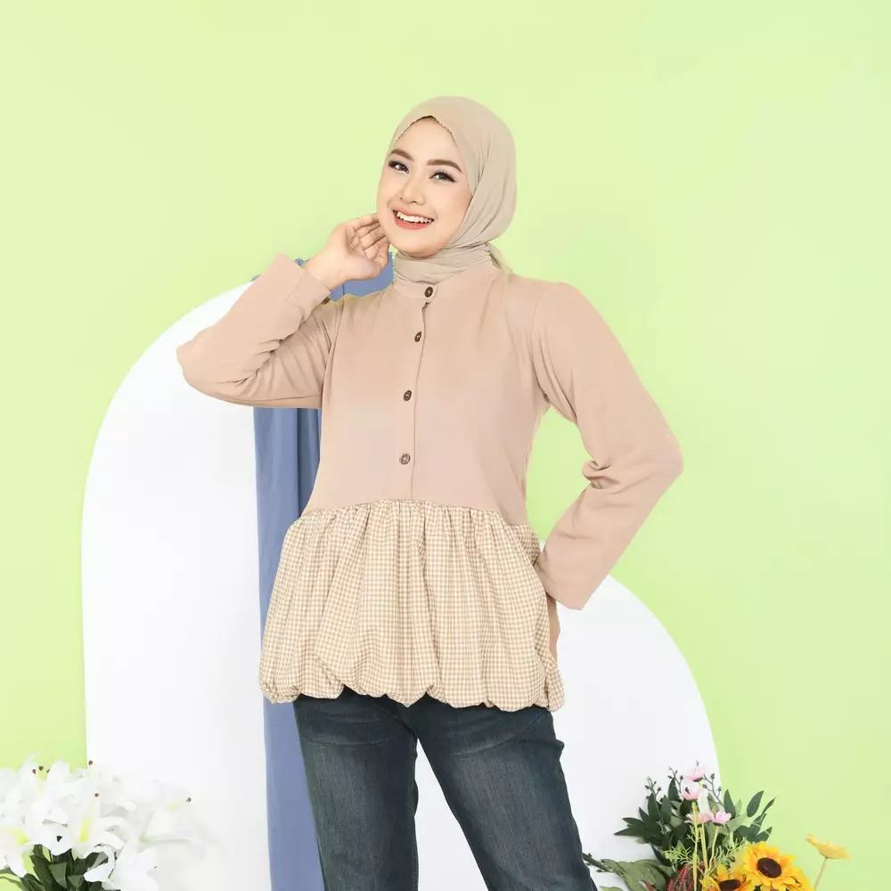 Chira Balloon Top - Coksu M19719 R3S6