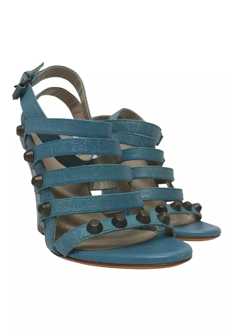 Balenciaga block sales heels