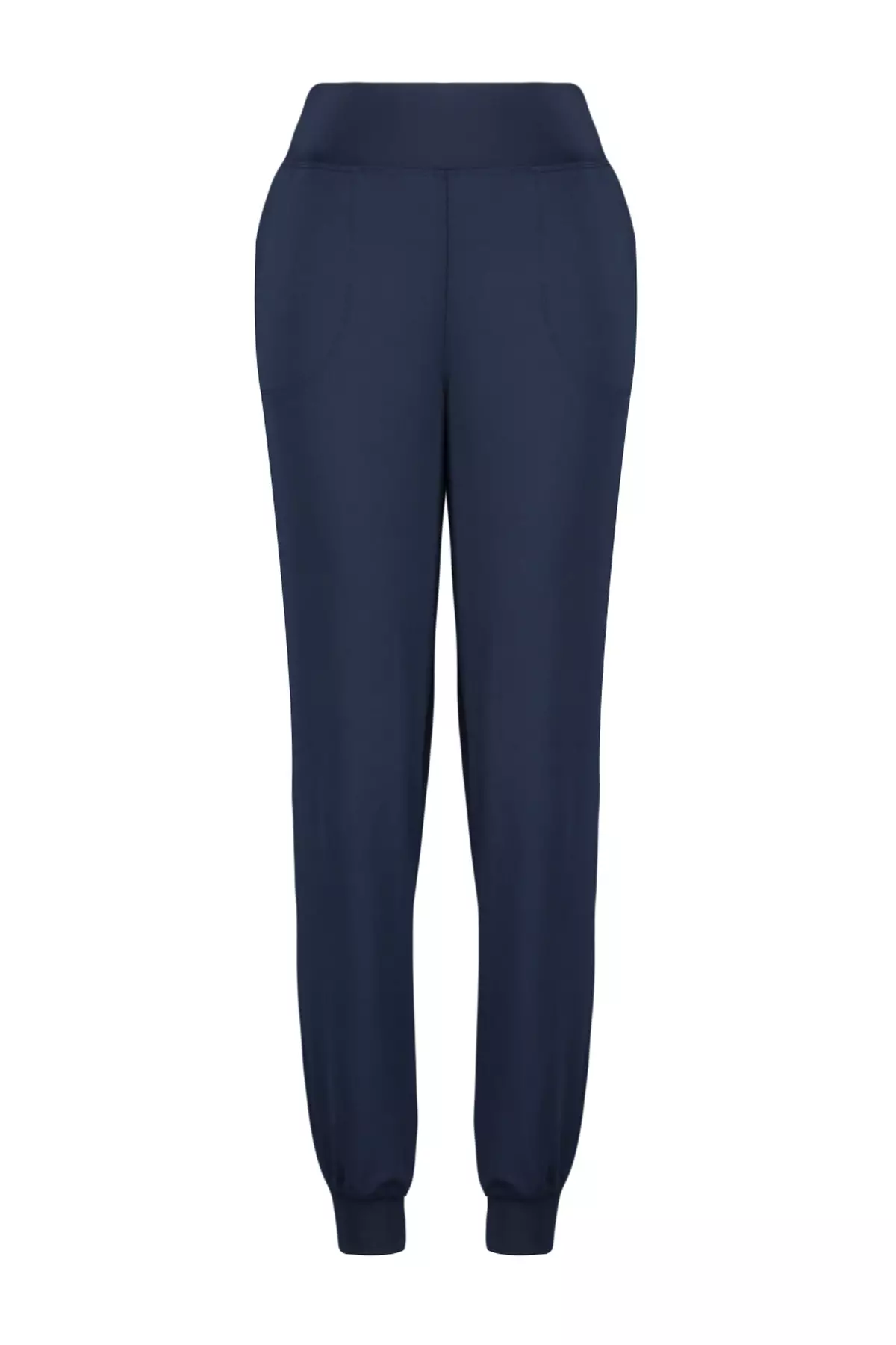 Navy Blue Diver/Scuba Comfortable Fit Knitted Sports Sweatpants