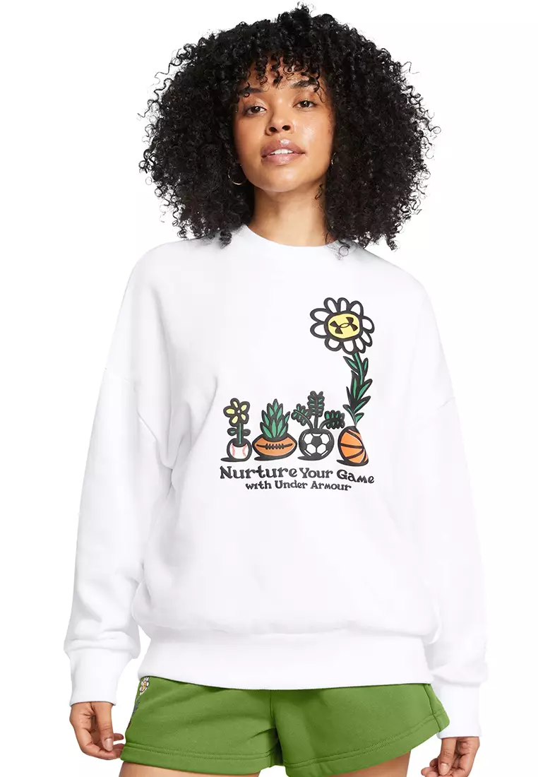 Under armour oversized sweatshirt outlet