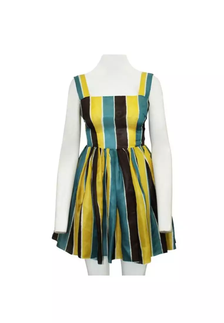 Dolce gabbana shop striped dress