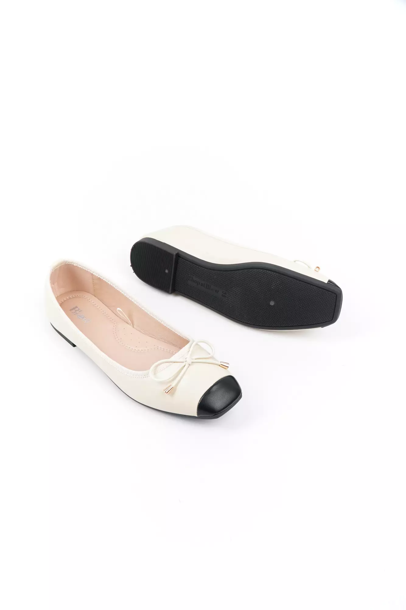 Blow BLNW 0102 Ayla Flats Shoes Wanita Sepatu Hitam Balet Women Shoes