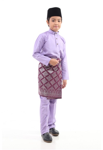 Buy Amar Amran Baju Melayu Moden Cekak Musang For Kids Online Zalora Malaysia