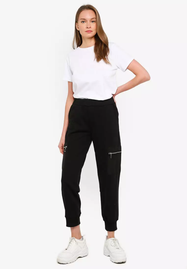 Black and White 2-pack Crew Neck T-Shirt