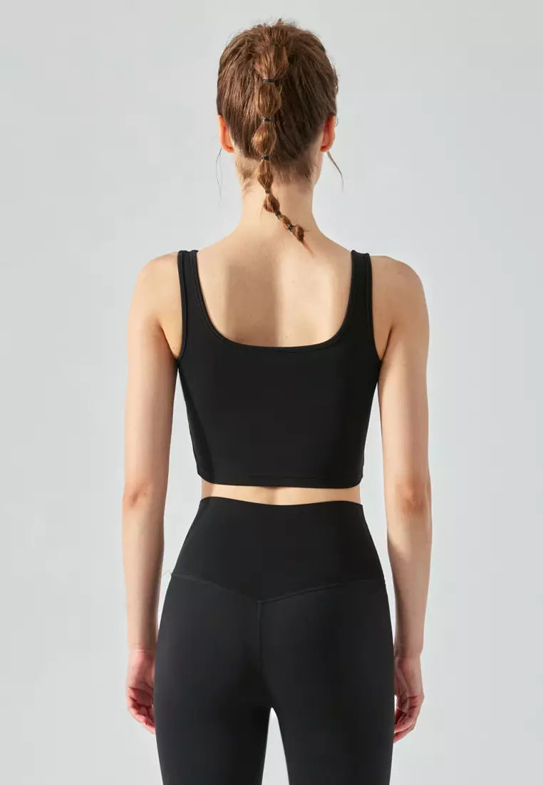 Buy HAPPY FRIDAYS U-shaped Back Square Neck Sports Bra DSG303 2026 ...