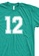 MRL Prints turquoise Number Shirt 12 T-Shirt Customized Jersey 48A00AA5A2BAECGS_2