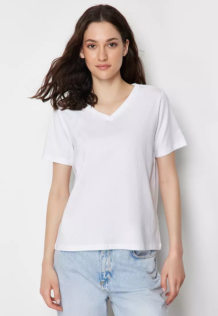 2-Pack V-Neck T-Shirts