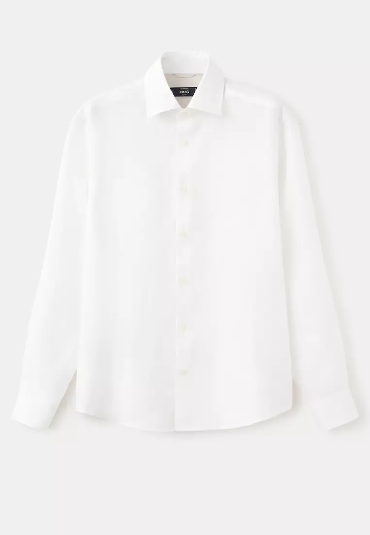 100% Linen Slim-Fit Shirt