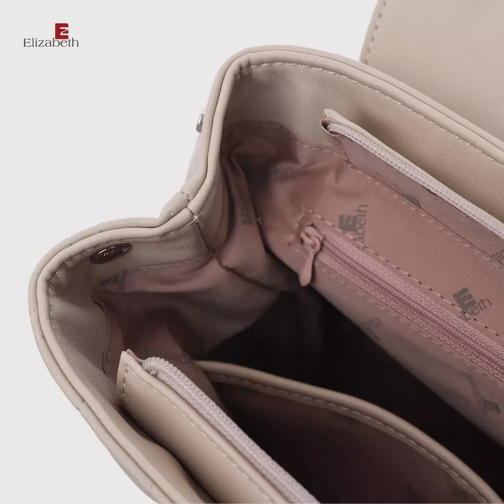 Tas Ransel Wanita Elizabeth Backpack 0022-1056 Cream