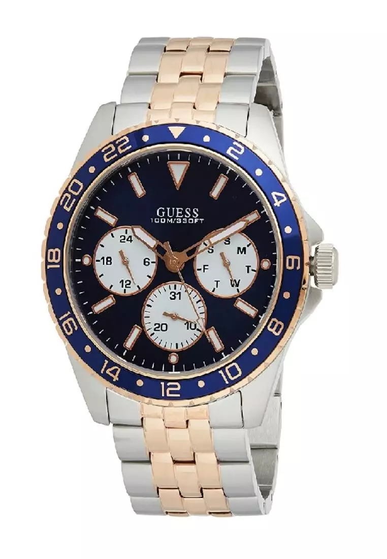 Buy Guess GUESS ODYSSEY TWO TONE STAINLESS STEEL W1107G3 MEN S