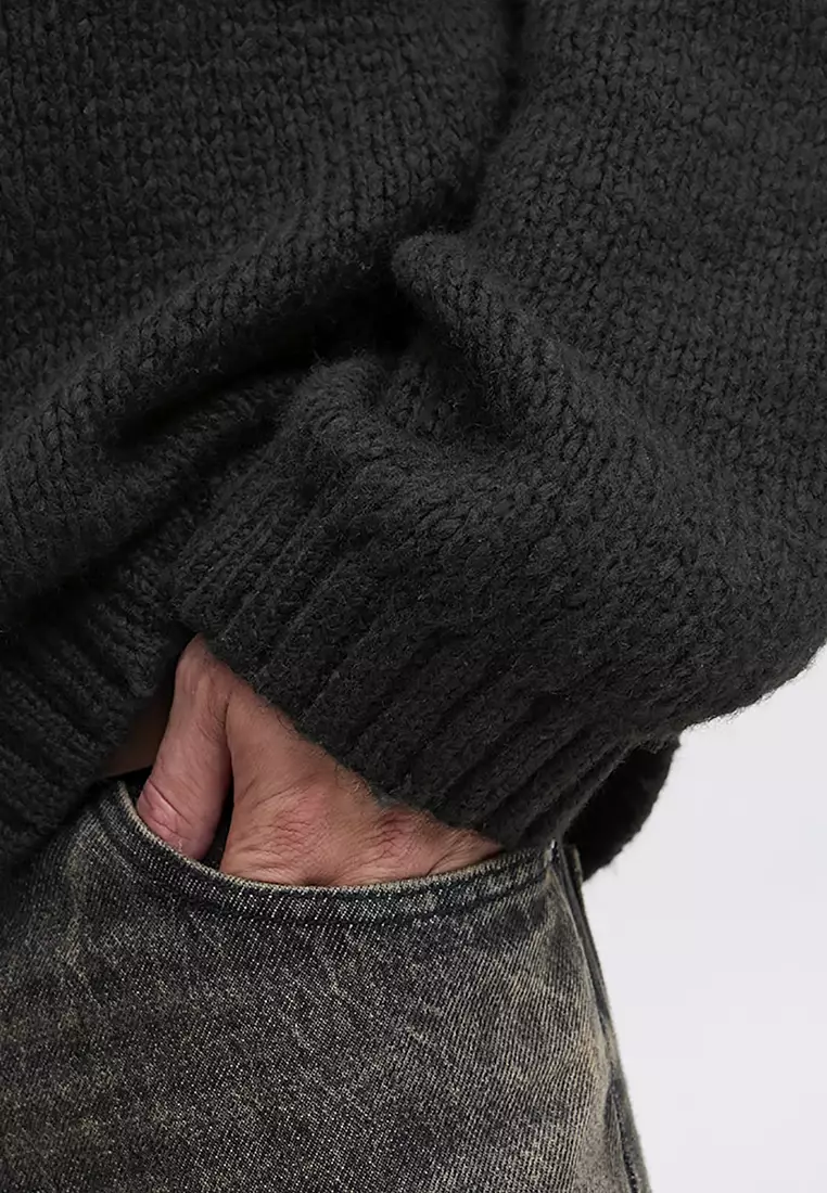 Crew Neck Knit Sweater