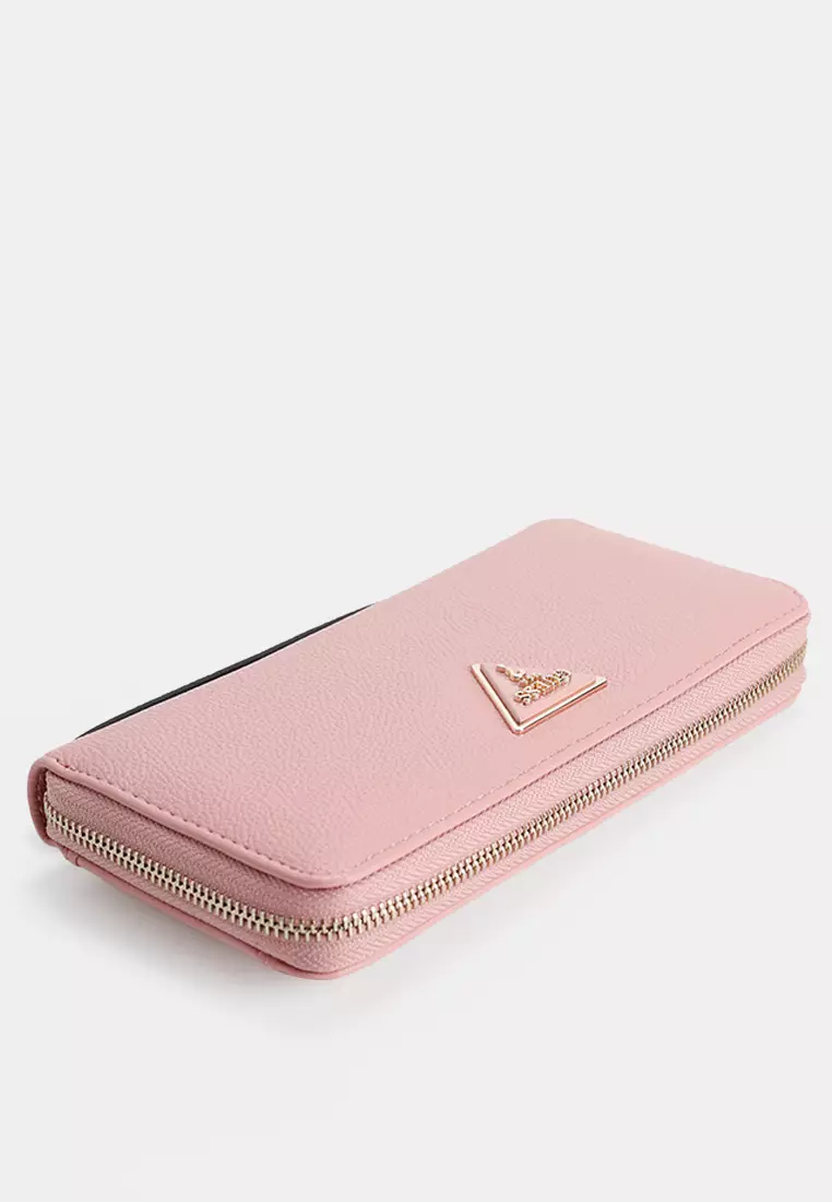 【ライトピンク(LTR)】GUESS 財布 (W)LAUREL Large Zip Around LAUREL Large Zip Around Wallet 財布 レディース | GUESS(ゲス) JAPAN