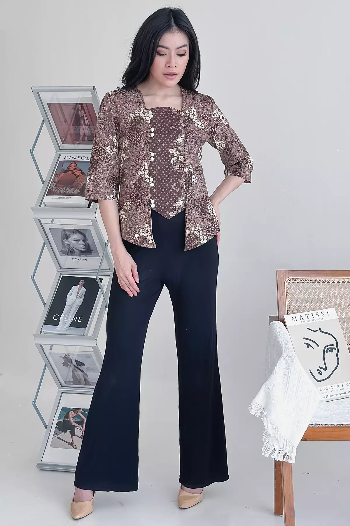 Sinok Lerem Lasem Cokelat Batik