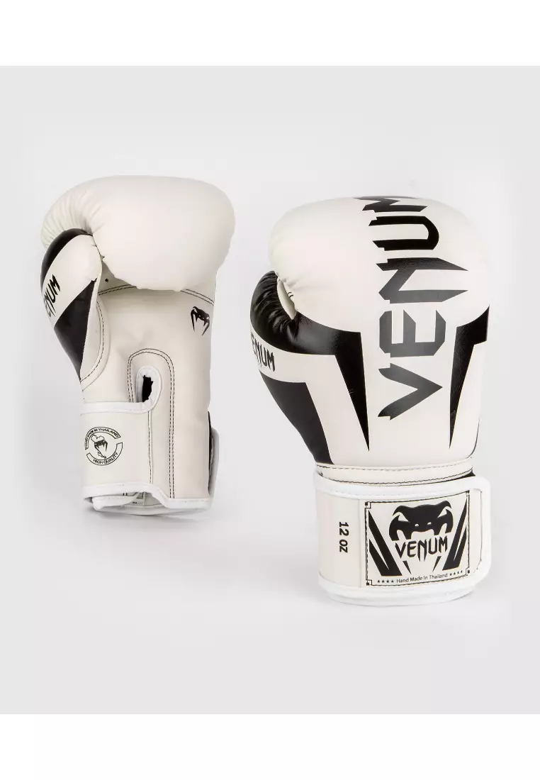 Venum Elite Boxing Gloves White/Black