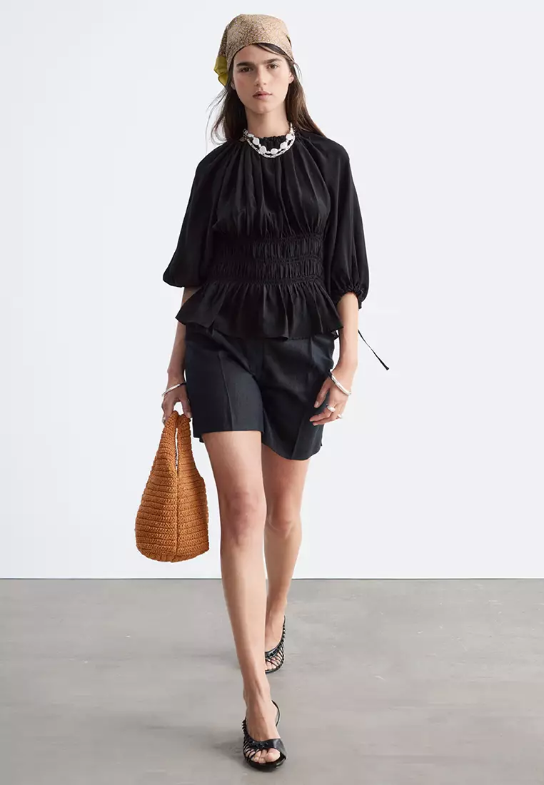 Smocked Blouse