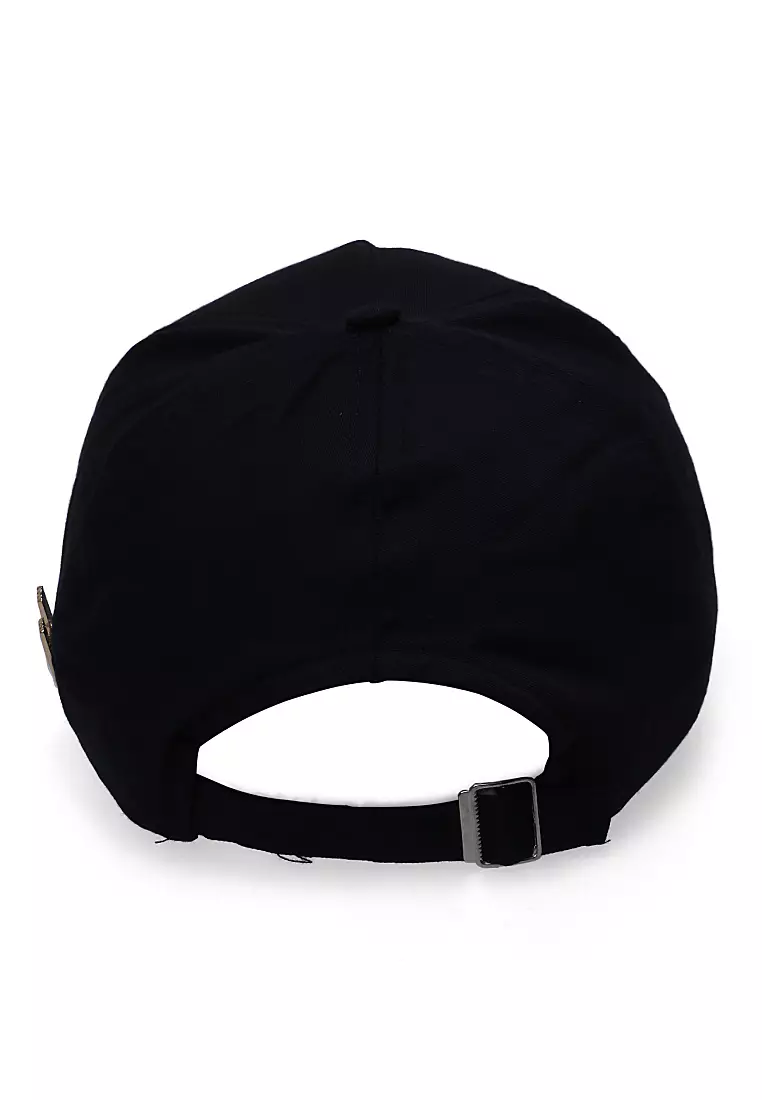 Drsh Topi Cap Snapback Baseball Motive Reclusive Material Drill ORIGINAL - Black