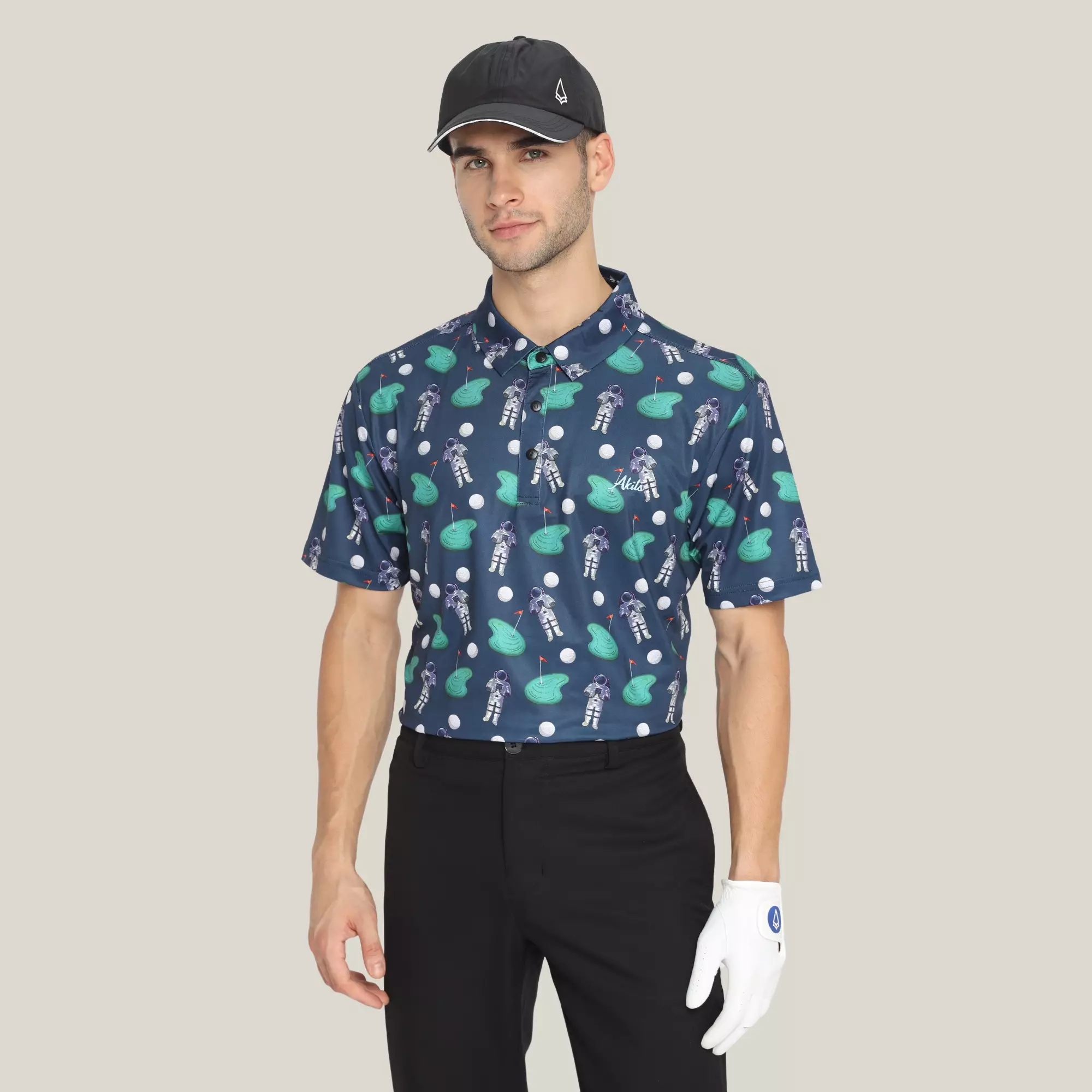 明日まで限定出品/ もぐり込む 新品未使用 ghost golf gang セットアップ