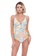 Sunseeker multi Stencilled Tropics DD/E Cup One-piece Swimsuit A4E0EUSE9715EDGS_1