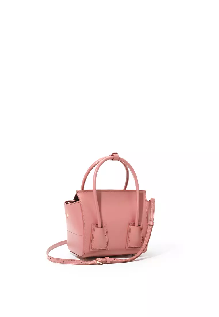 UNNI Mini Top Handle Bag - Candy Pink
