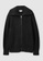 Cos black Zip-Up Ribbed-Knit Cardigan DC61EAA328E9BAGS_5